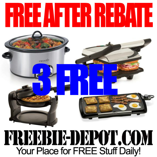 FREE AFTER REBATE – 3 Appliances from Kohl’s