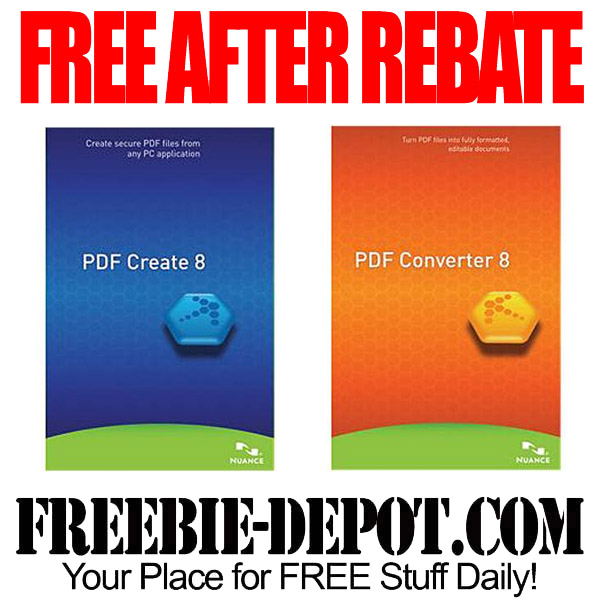 FREE AFTER REBATE – PDF Software