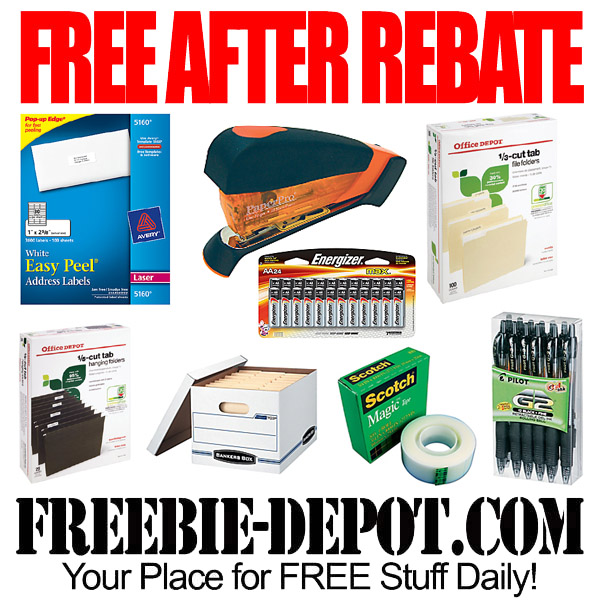 FREE AFTER REBATE – Office Supplies at Office Depot – $1,888.88 Worth!