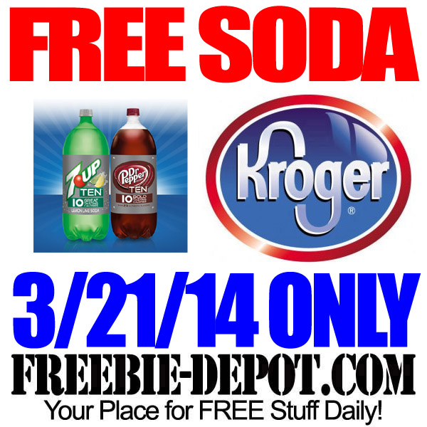 FREE Soda at Kroger