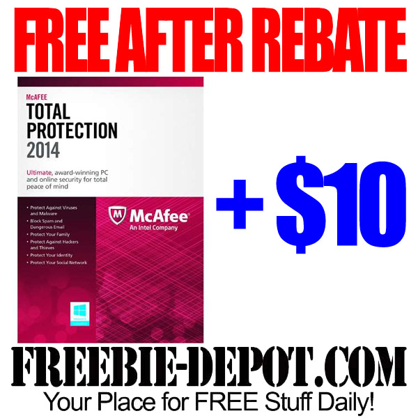 FREE AFTER REBATE – McAfee Money Maker