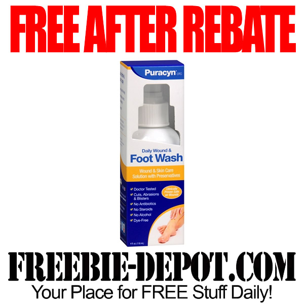 FREE AFTER REBATE – Foot Wash at Rite Aid