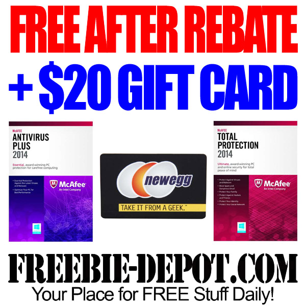 Free After Rebate Software & Gift Card