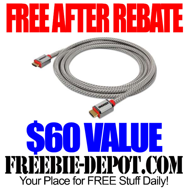 Free After Rebate 9ft  HDMI Cable