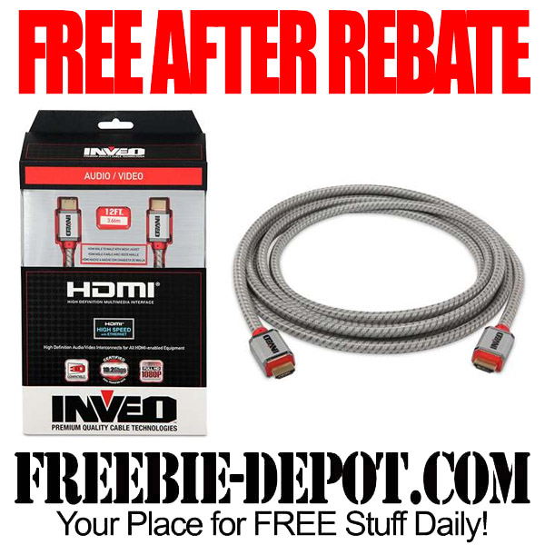Free After Rebate HDMI Cable 12