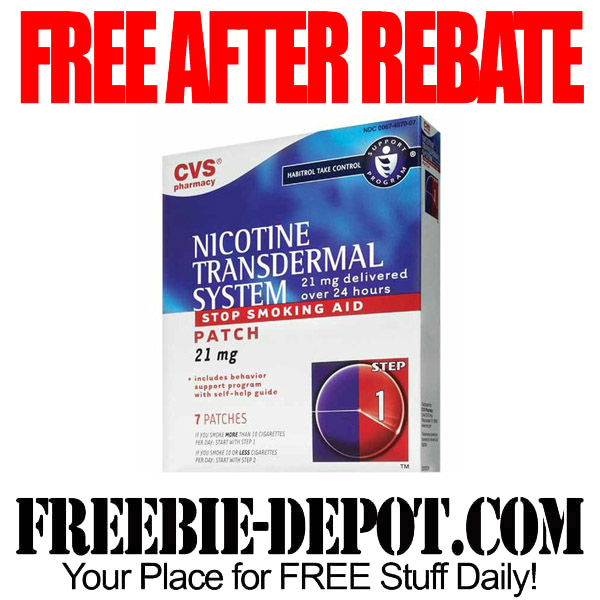 Free After  Rebate Nicotine Patch