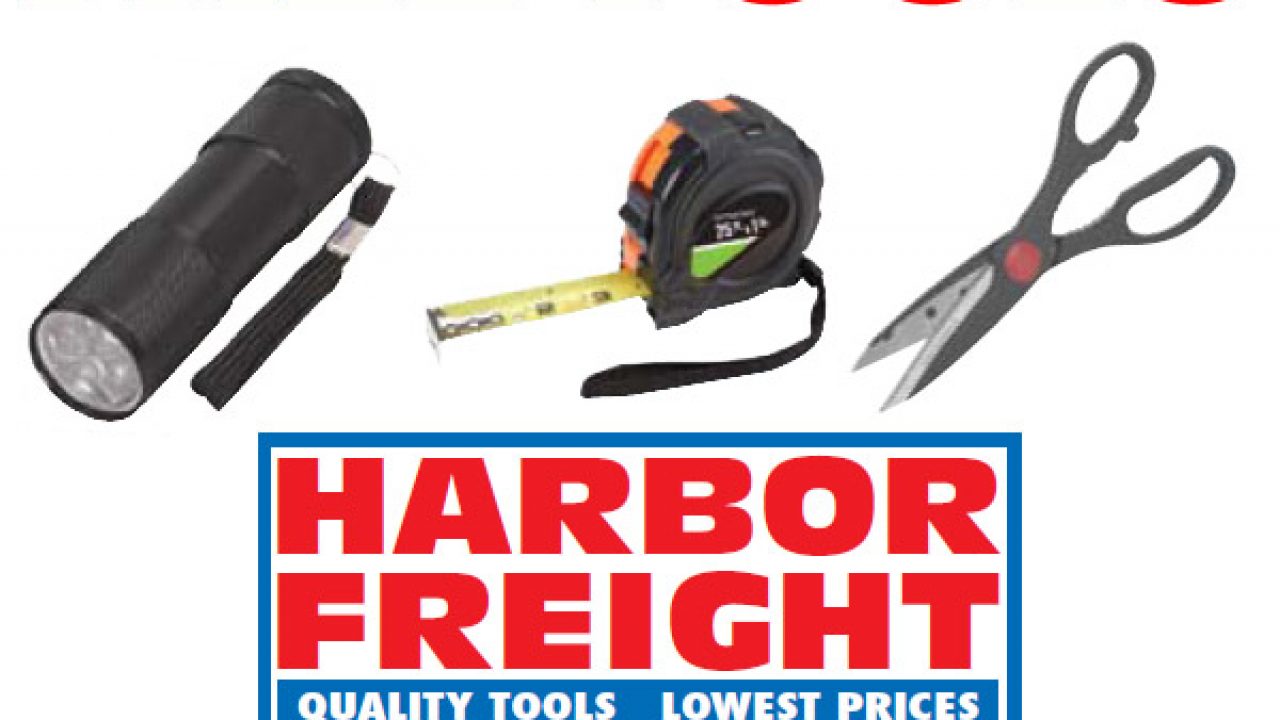 Free Tools At Harbor Freight Freebie Depot