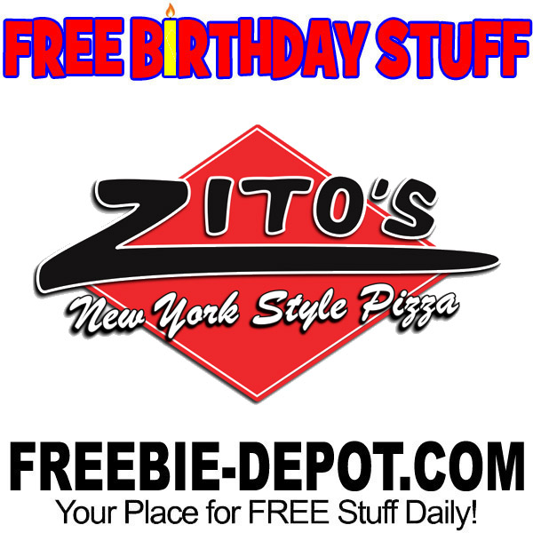 FREE BIRTHDAY STUFF – Zito’s Pizza