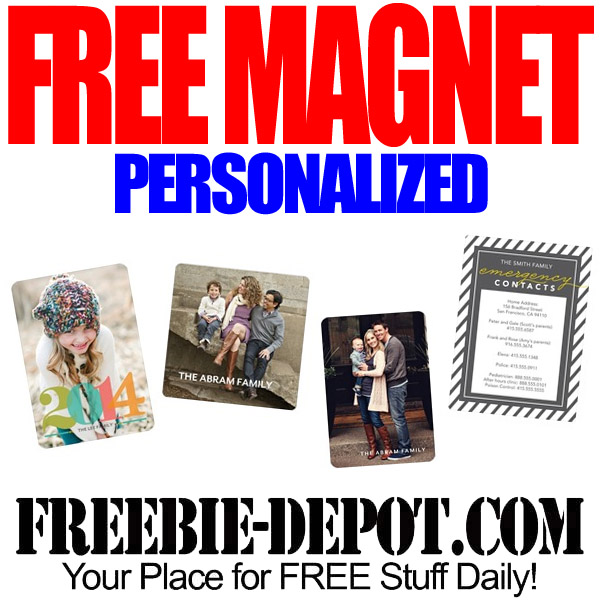Free Personalized Magnet