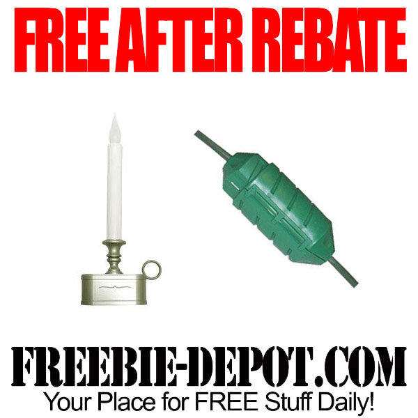 FREE AFTER REBATE – Christmas Decor Items at Menards – FREE Christmas Candles
