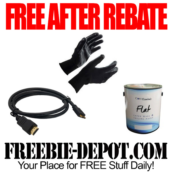 Free After Rebate Paint Gallons