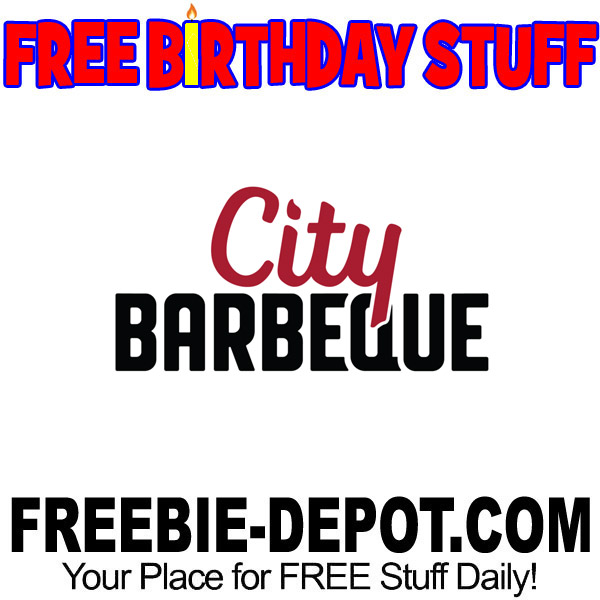 BIRTHDAY FREEBIE – City Barbeque