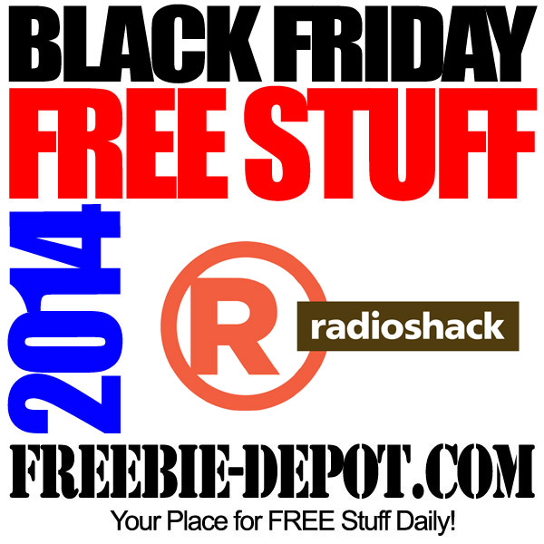 Free Black Friday Radio Shack 2014