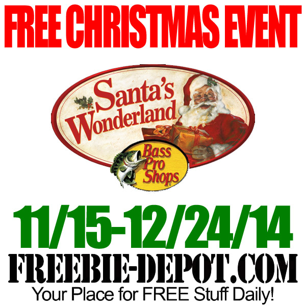 Free Christmas Event at Bass Pro Shops