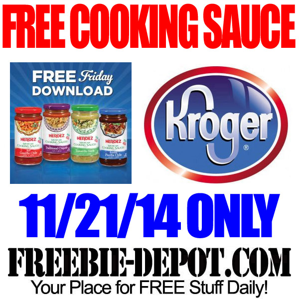 FREE Cooking Sauce at Kroger for Freebie Friday – FREE Jar of Mexican Cooking Sauce with FREE Digital Coupon
