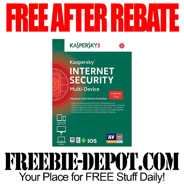 Free After Rebate Kaspersky 5