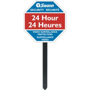 FREE AFTER REBATE – Surveillance Yard Stake Sign – FREE Security Sign and Stickers – FREE Theft Deterrent