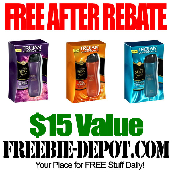 FREE AFTER REBATE – Trojan Personal Lubricant – FREE Full-Sized Bottle – $15 Value