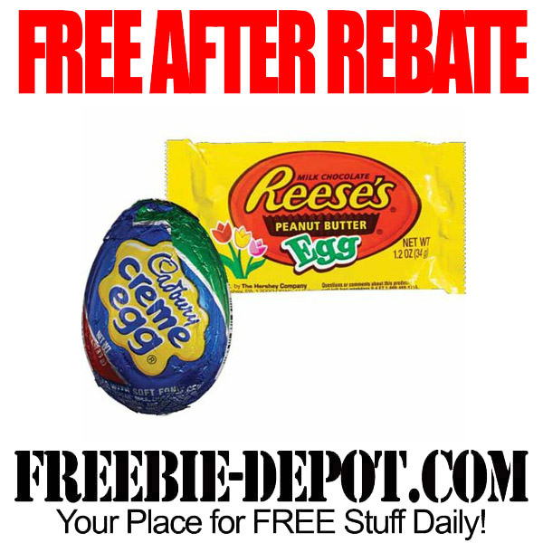 FREE AFTER REBATE – Easter Candy at CVS – FREE Reese’s Egg or FREE Cadbury Easter Egg Candy After Rewards