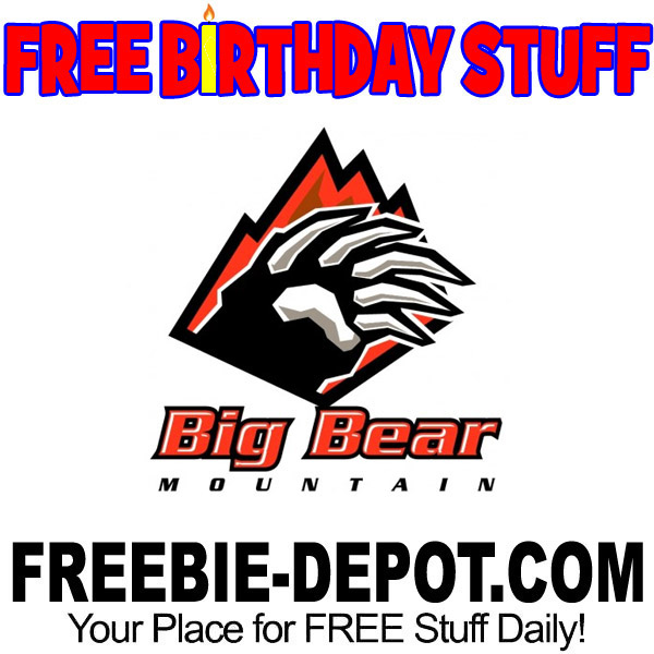 FREE BIRTHDAY STUFF – Big Bear Mountain Resort – California
