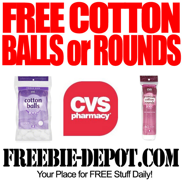 FREE Cotton Balls or Cotton Pads at CVS – 3/19/15 ONLY!