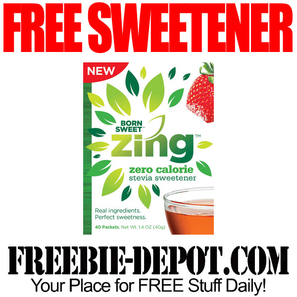 FREE Zing Stevia Sweetener with Coupon and Digital Rebate App at Walmart + FREE Sample!