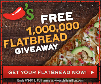 FREE Flatbread at Chili’s