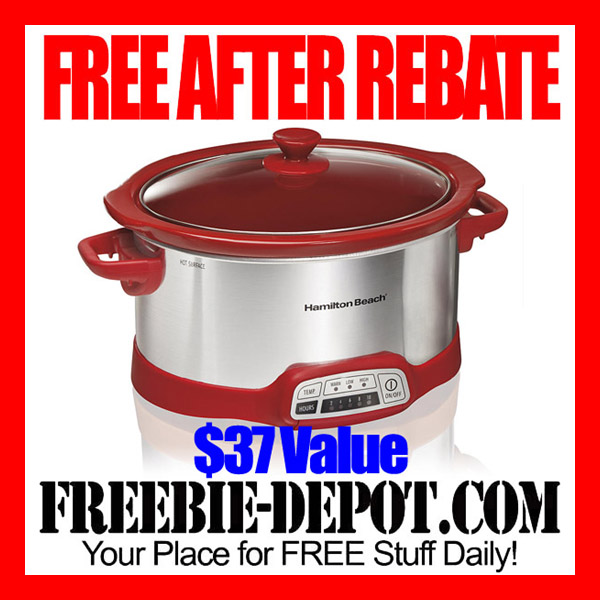 FREE AFTER REBATE – 5 qt Slow Cooker from Kmart – $37 Value!  FREE Kitchen Appliance – Exp 4/28/15
