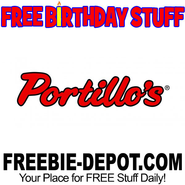 Free Birthday Stuff Portillo S Freebie Depot
