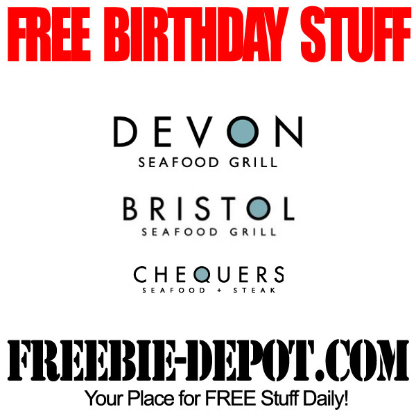 BIRTHDAY FREEBIE – Chequers Seafood & Steak