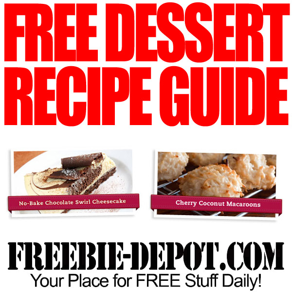 FREE Dessert Recipe Guide – FREE Low-Carb Recipes for Cakes, Cookies and More