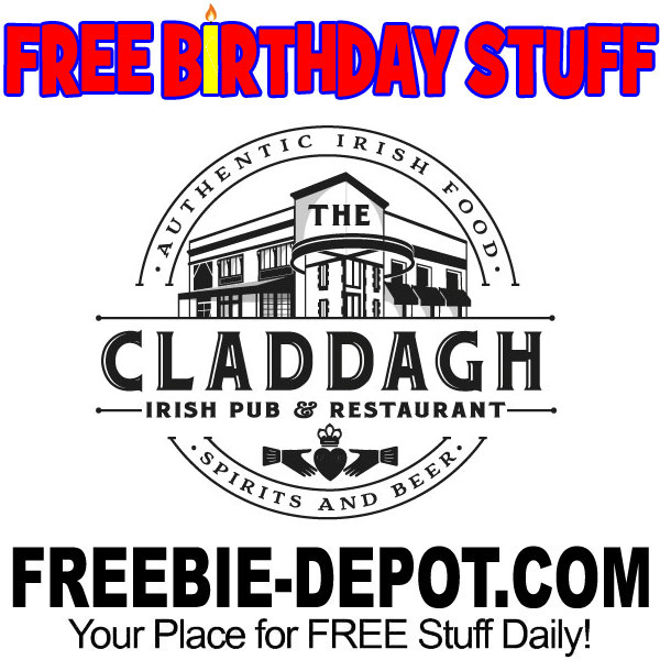 FREE BIRTHDAY STUFF – The Claddagh Irish Pub & Restaurant