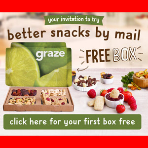 FREE Box of Snacks from graze – FREE Snacks in the Mail – LIMITED TIME OFFER!