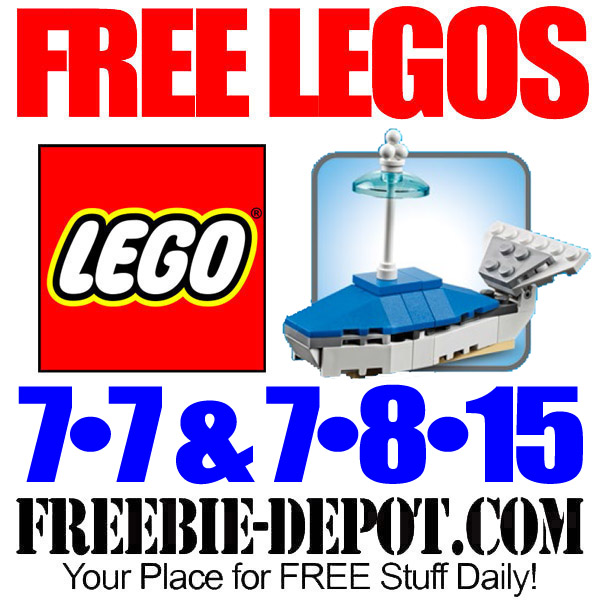 FREE LEGO Mini Model Build – FREE Whale at LEGO Stores – FREE LEGO Toy – 7/7 & 7/8/15