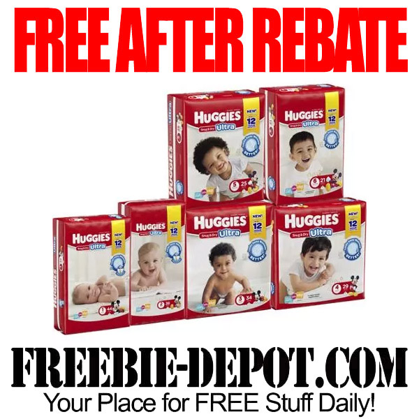 Free After Rebate Huggies Diapers at Walmart