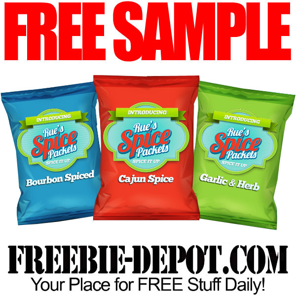 FREE SAMPLE – Rue’s Spice Packets – FREE Seasoning Sample