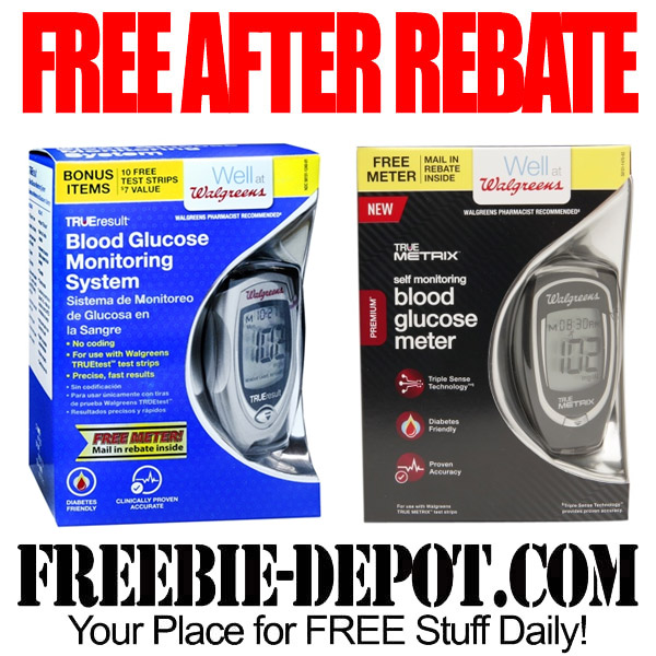 FREE AFTER REBATE – Blood Glucose Meter at Walgreens – Exp 10/3/15