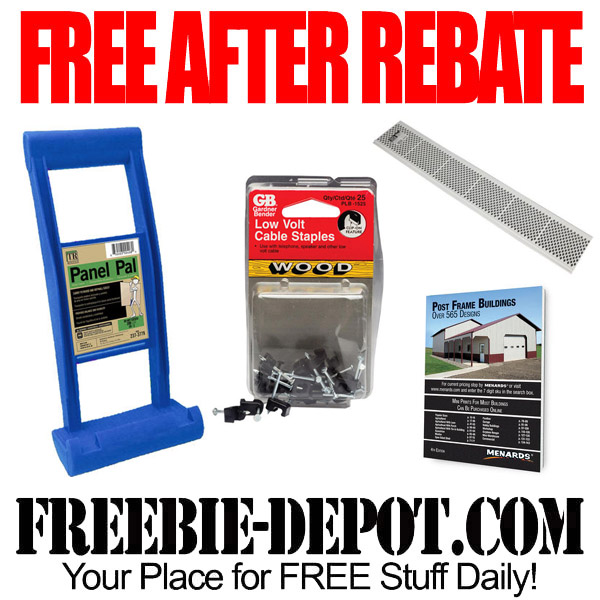 FREE AFTER REBATE – House & Home Items from Menards – Exp 10/3/15