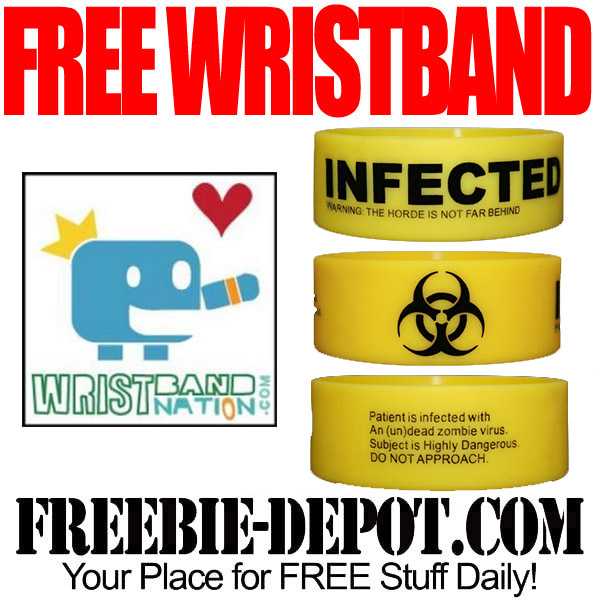 FREE Zombie Wristband – The Infected
