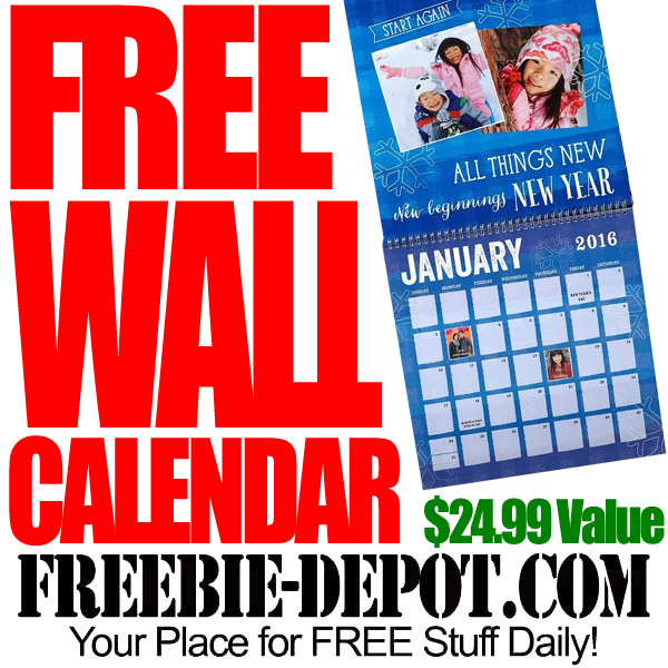 FREE 2016 Personalized Photo Wall Calendar 24 99 Value Exp 10 25 FREE 2016 Personalized Photo Wall Calendar 24 99 Value Exp 10 25