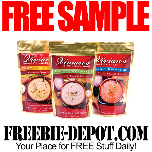 FREE SAMPLE – Vivian’s Live Again Gluten Free and Dairy Free Soup