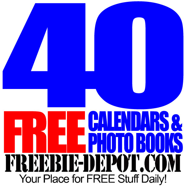 40 FREE Photo Calendars and Photo Books! Exp 12/1/15