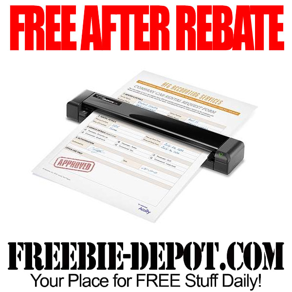 FREE AFTER REBATE – Portable Sheetfed Scanner Bundle – $190 Value! Exp 12/5/15