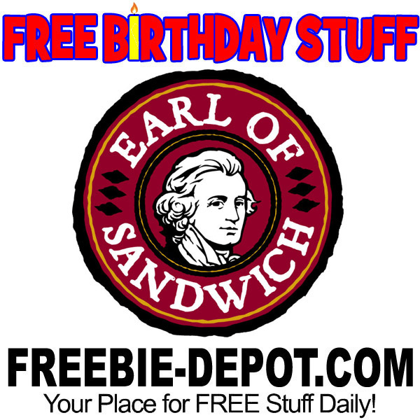 BIRTHDAY FREEBIE – Earl of Sandwich