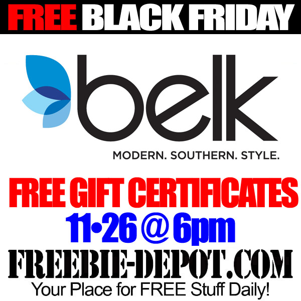 Free-Black-Friday-Belk