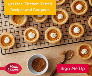 FREE SAMPLES – Betty Crocker – FREE Coupons and Recipes from Betty Crocker