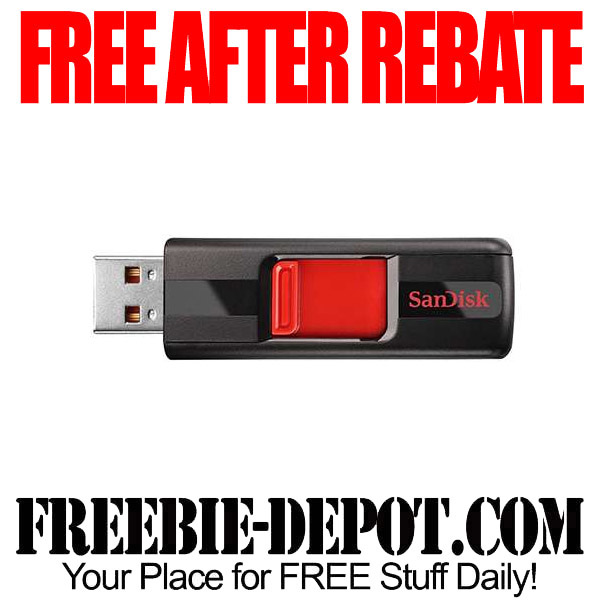 FREE AFTER REBATE – SanDisk Cruzer USB 2.0 Flash Drive – 128GB w/ McAfee – MONEY MAKER! Exp 12/31/15