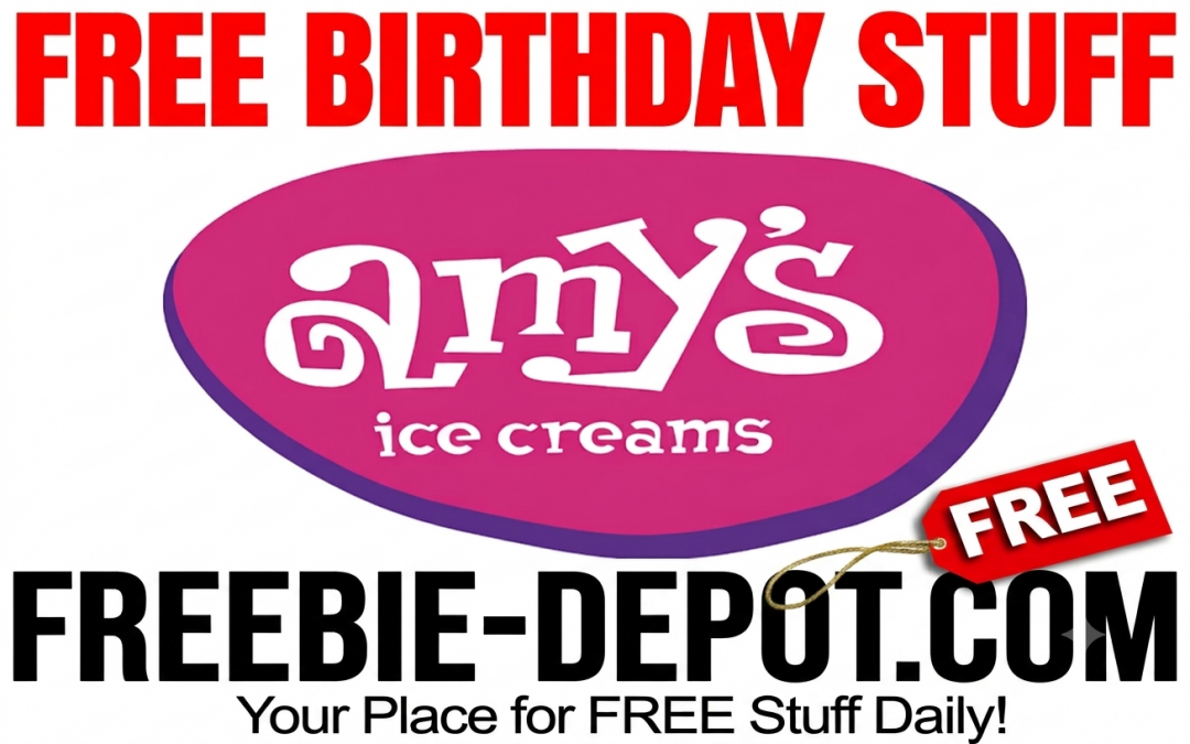 BIRTHDAY FREEBIE – Amy’s Ice Creams – FREE BDay Ice Cream