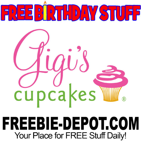 BIRTHDAY FREEBIE – Gigi’s Cupcakes