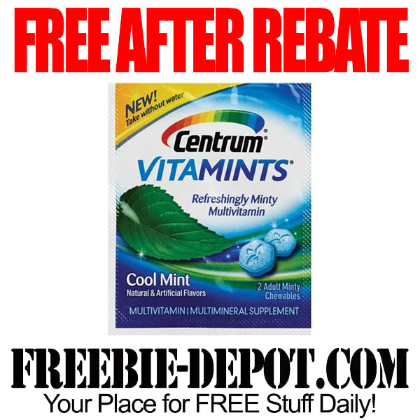 FREE AFTER REBATE – Centrum Vitamints Adult Multivitamins – LIMIT 2 – Exp 1/30/16